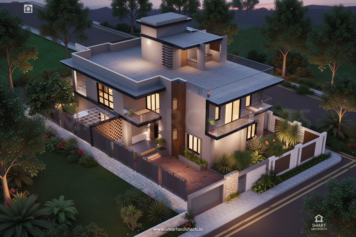 Exterior design by Smart Architects